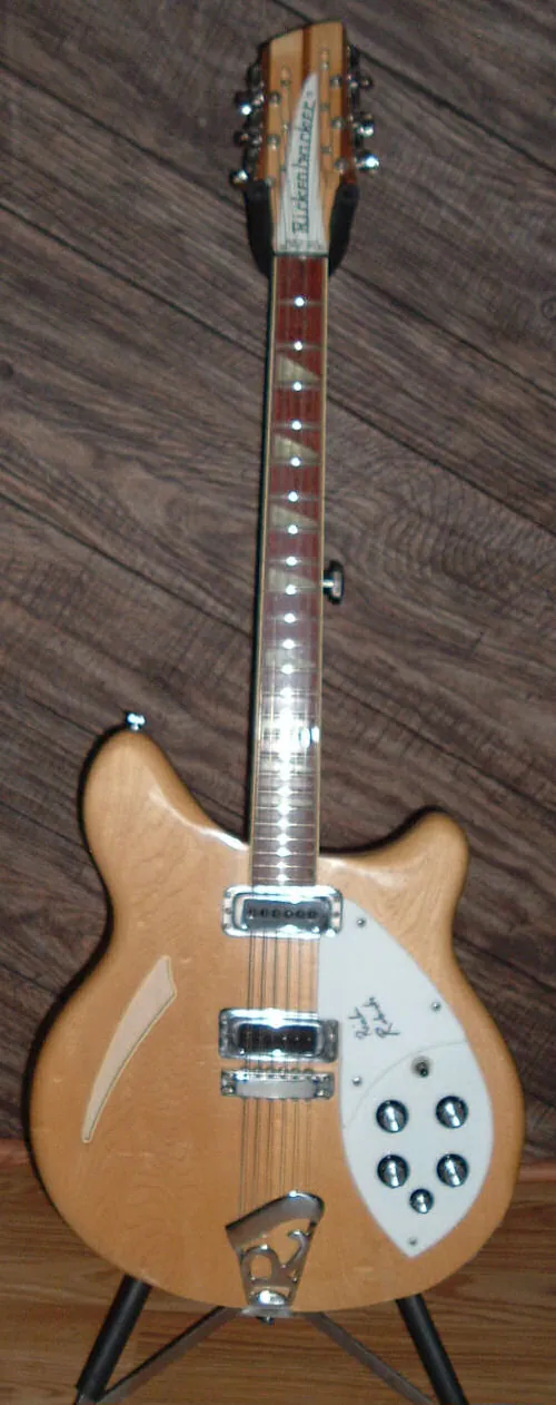 1980 Rickenbacker 360/12 owned by Rick Roberts