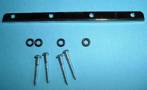 Rickenbacker hardware with mounting screws and bushings