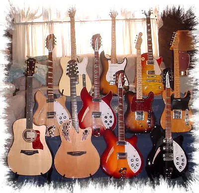 Guitars from the Stevie's Guitars collection