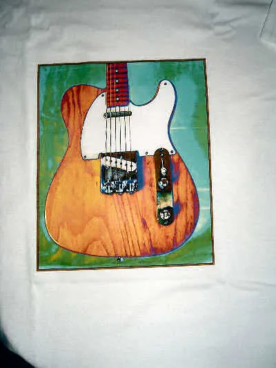 Telecaster in Natural T-shirt